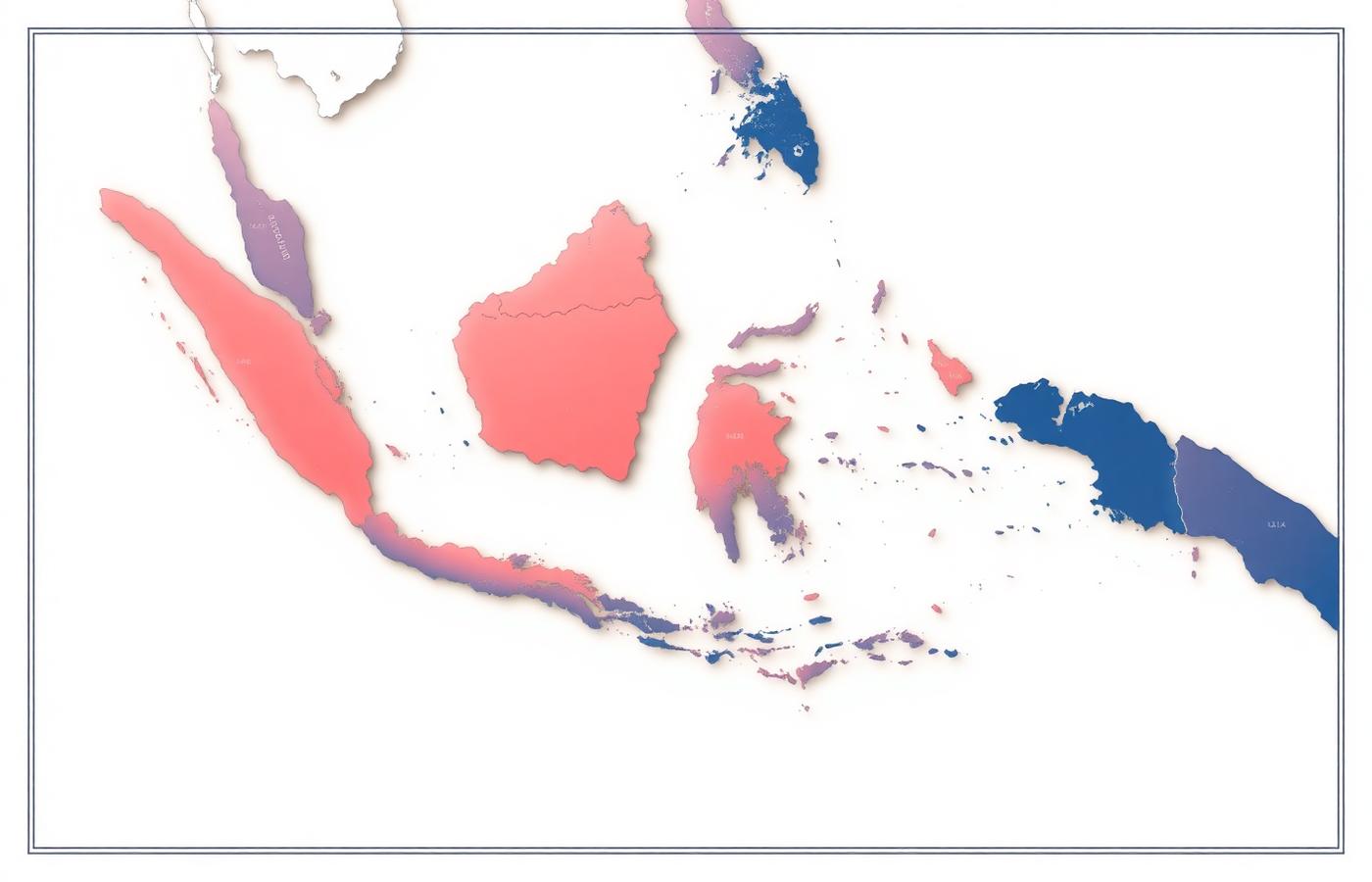 Peta cakupan Indonesia